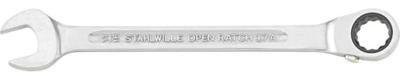 Stahlwille 41473838 OPEN RATCH 17a 11/16 15° Steek-ringratelsleutel