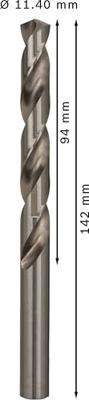 Bosch Accessoires Metaalboren HSS-G, Standard 11,4 x 94 x 142 mm 5st - 2608585533 Bosch Accessoires Metaalboren HSS-G, Standard 11,4 x 94 x 142 mm 5st - 2608585533