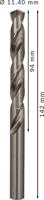 Bosch Accessoires Metaalboren HSS-G, Standard 11,4 x 94 x 142 mm 5st - 2608585533 - thumbnail