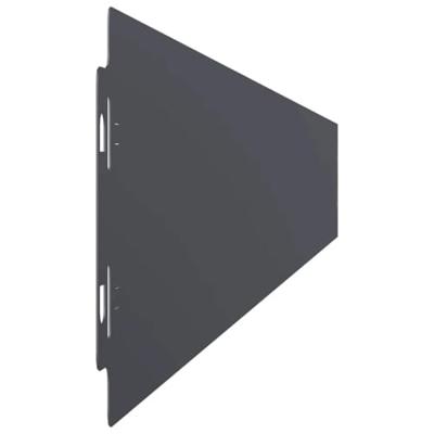 VidaXL Gazonranden 10 st 10x103 cm koudgewalst staal antraciet VidaXL Gazonranden 10 st 10x103 cm koudgewalst staal antraciet