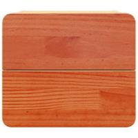 Nachtkastje Wasbruin 39 x 34 x 33 cm Massief grenenhout - thumbnail