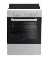Beko FSM67010GW fornuis Vrijstaand fornuis Electrisch Keramisch Wit A - thumbnail