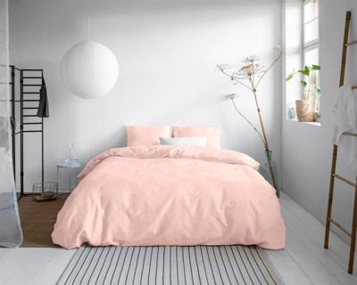 RoyalTextile - Uni Satijn Dekbedovertrek Katoen-Satijn - Roze - 240 x 200/260 RoyalTextile - Uni Satijn Dekbedovertrek Katoen-Satijn - Roze - 240 x 200/260