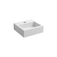 Clou Flush 1 Toiletfontein Met Kraangat En Plug Wit Keramiek 28x27x9 cm Clou - thumbnail