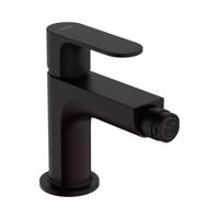 Bidetmengkraan HansGrohe Rebris S Eengreeps Met Trekwaste Mat Zwart - thumbnail