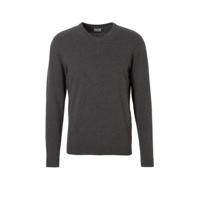 JACK & JONES ESSENTIALS trui JJEBASIC donkergrijs - thumbnail