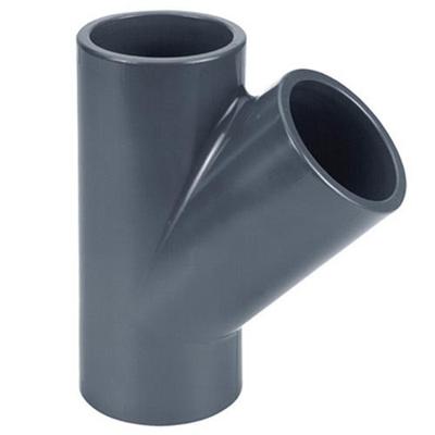 Aquaforte T-stuk 45° Lijmverbinding 110mm - Hoogwaardig PVC voor Efficiënte Waterstroom in Vijver