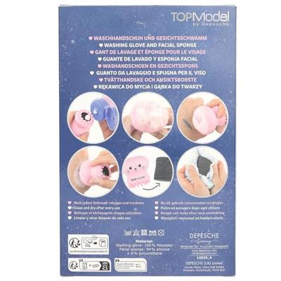 TOPModel washandje & gezichtsspons BEAUTY and ME
