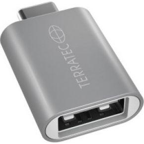 Terratec USB 2.0 Adapter [1x USB-C stekker - 1x USB 3.2 Gen 2 bus A (USB 3.1)] CONNECT C1