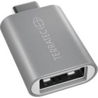 Terratec USB 2.0 Adapter [1x USB-C stekker - 1x USB 3.2 Gen 2 bus A (USB 3.1)] CONNECT C1 - thumbnail