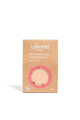 The LEKKER Company Natuurlijke hand & body bar - very berry