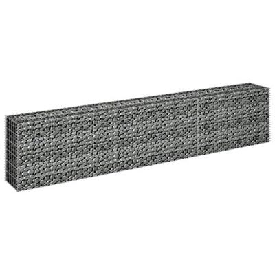 VidaXL Gabion plantenbak verhoogd 270x30x60 cm gegalvaniseerd staal VidaXL Gabion plantenbak verhoogd 270x30x60 cm gegalvaniseerd staal