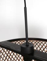 Steinhauer Zwart rotan hanglampSparkled Ø 60cm - 7506ZW - thumbnail