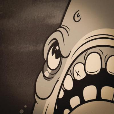 Jaws Art Print Limited Edition 42 x 30 cm