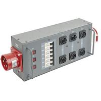 Showtec Powersplit 32 True1 6-weg krachtstroomverdeler 32A/5P - thumbnail