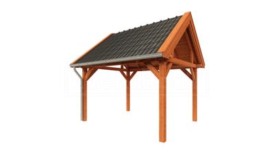 Trendhout | Buitenverblijf Zadeldak XL | Ontwerp Zelf