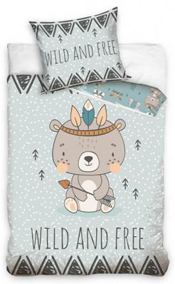 Dreamee Dekbedovertrek Wild and Free 140 x 200 cm Dreamee Dekbedovertrek Wild and Free 140 x 200 cm