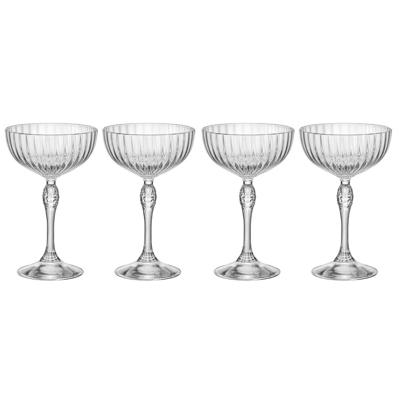 Bormioli Rocco Cocktailglazen America 20&apos;s - 220 ml - 4 stuks