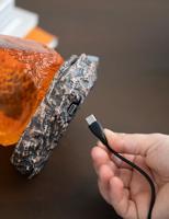 Jurassic Park Lamp with USB-C Amber - thumbnail