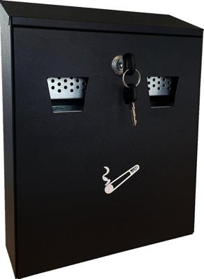 Asbak brasq wand 32x26cm zwart Asbak brasq wand 32x26cm zwart