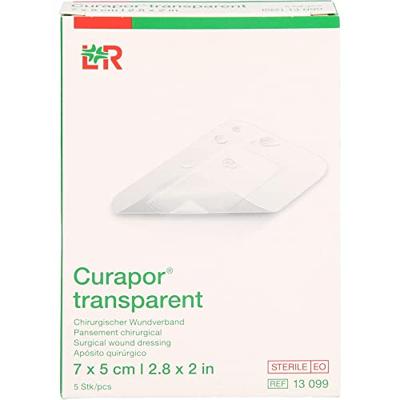 Lohmann & Rauscher Curapor Transparant wondverband 7x5cm