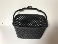 Wasknijpermandje kunststof zwart - thumbnail