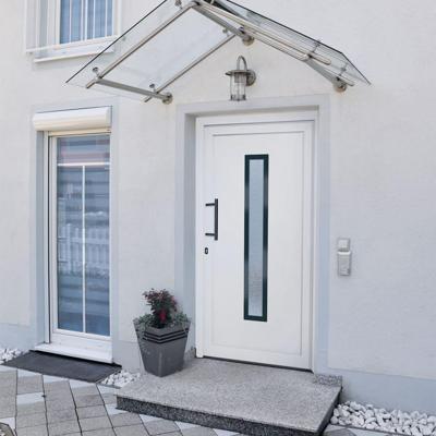 Voordeur 108x208 cm PVC wit