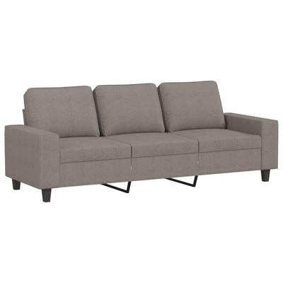 2-delige Loungeset stof taupe