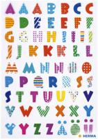 Etiket herma 6291 kleurrijke letters stone | 10 stuks - thumbnail