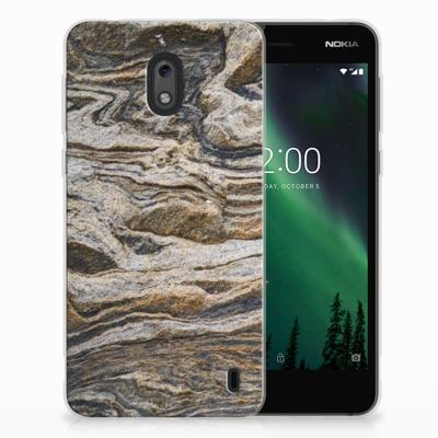 Nokia 2 | TPU | Siliconen hoesje | Steen