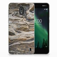 Nokia 2 | TPU | Siliconen hoesje | Steen - thumbnail
