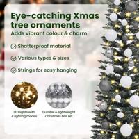 VidaXL Kunstkerstboom met 150 led groen 120 cm pvc en plastic en staal - thumbnail