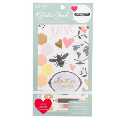 Heidi Swapp • sticker book 30pcs gold foil 1canoe2