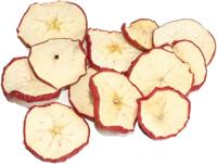 Appelschijfjes rood 200 gram - thumbnail