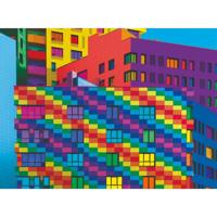 Clementoni Squares - Colorboom collection legpuzzel 500 stukjes - thumbnail