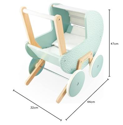 Houten Poppenwagen - Zen