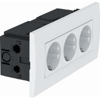 OBO Bettermann 6119414 Apparaatinzet Stopcontact (b x h x d) 185 x 84 x 60 mm 1 stuk(s) Wit