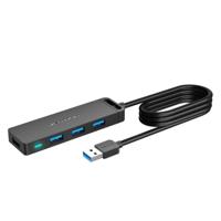 VENTION USB Hub 3.0 USB Splitter met 100cm Verlengkabel USB Extender, 4-poorts Multiport Adapter voor Laptop, PC, Desktop, PS4/PS5, Xbox, iMac, Flash Drive, etc. - thumbnail