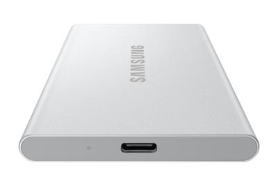 Samsung 2 TB Externe SSD harde schijf Zilver MU-PD2T0G/WW