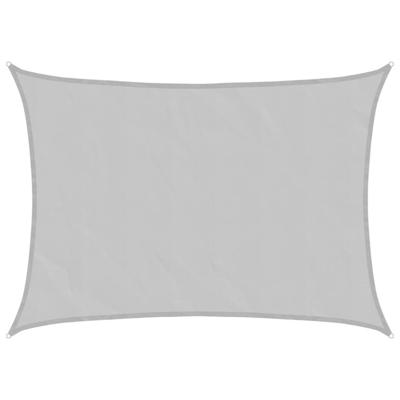 VidaXL Zonnezeil 7x5 m 100% polyester oxford lichtgrijs VidaXL Zonnezeil 7x5 m 100% polyester oxford lichtgrijs