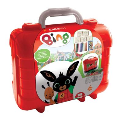 Multiprint Bing reis stempel- en kleurkoffer