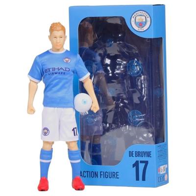 Voetbalfiguur Manchester City De Bruyne 20 cm Voetbalfiguur Manchester City De Bruyne 20 cm