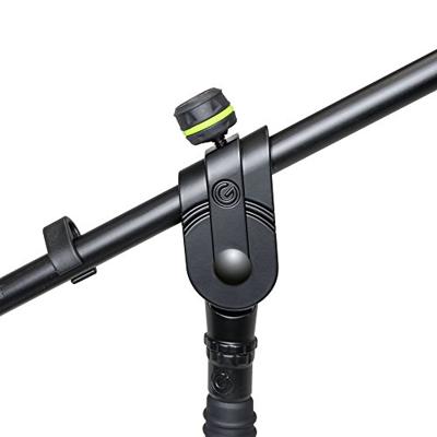 Gravity MS4222B Laag microfoonstatief met driepoot en telescopische hengel - thumbnail