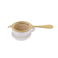 Gouden Theezeef - The Oriental Shop - 14.5 x 6.5 x 4 cm - thumbnail