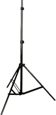 Walimex pro WT-803 Lampstatief 208 cm - compact licht lichtstatief van aluminium, hoogte max. 208 cm draagvermogen 3,5 kg voor fotografie studio mobiel video flitser softbox ringlicht, met tas +