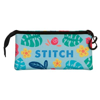 Lilo & Stitch Triple Pencil case Guitar Green