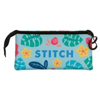 Lilo & Stitch Triple Pencil case Guitar Green - thumbnail