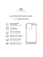 White Diamonds Air Protection Cover Voor Apple IPhone 14 Pro Max Roze Goud - thumbnail
