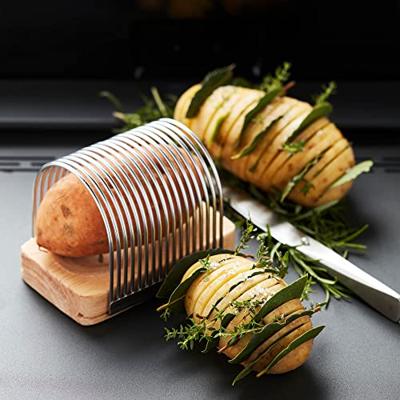 Barbecook snijset voor hasselback potato houder