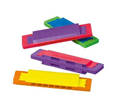 Amscan mondharmonica 8,4x2,1 cm 12 stuks